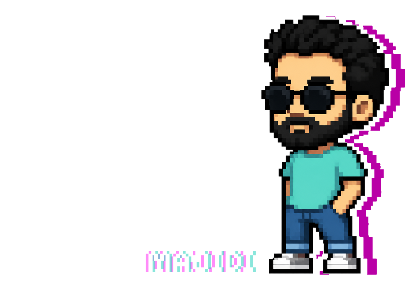 Illustration of Mansoor Majidi
